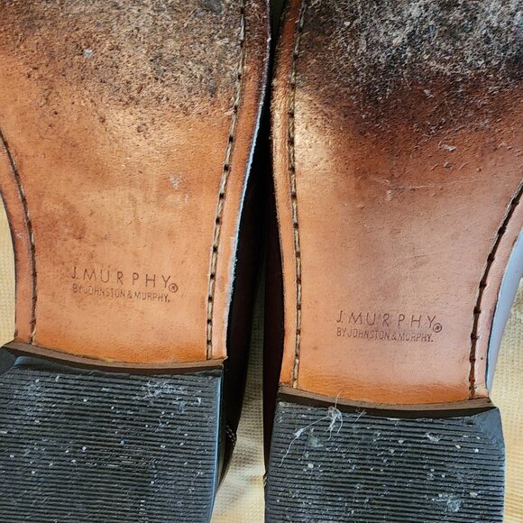 PRIOR OWNED PAIR OF J. MURPHY HALEY TASSELED LOAFERS' SIZE 9 1/2 M - Picture 4 of 6